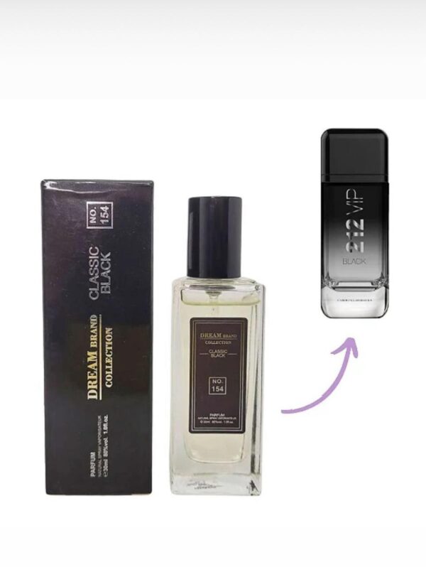 Brand Collection 154 - Tubete de Bolsa Inspirado em 212 Vip Black - 30ml