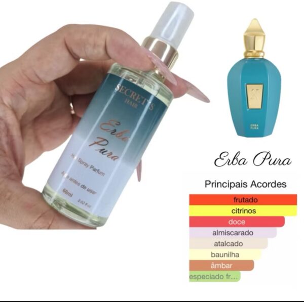 Perfume para cabelo Erba Pura