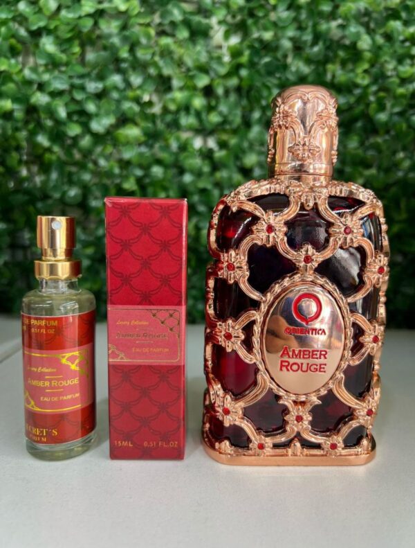 Amber Rouge Miniatura 15ml - Perfume Árabe