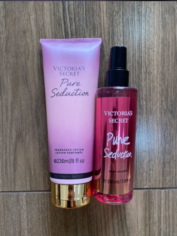 Body splash + creme hidratante Pure seduction