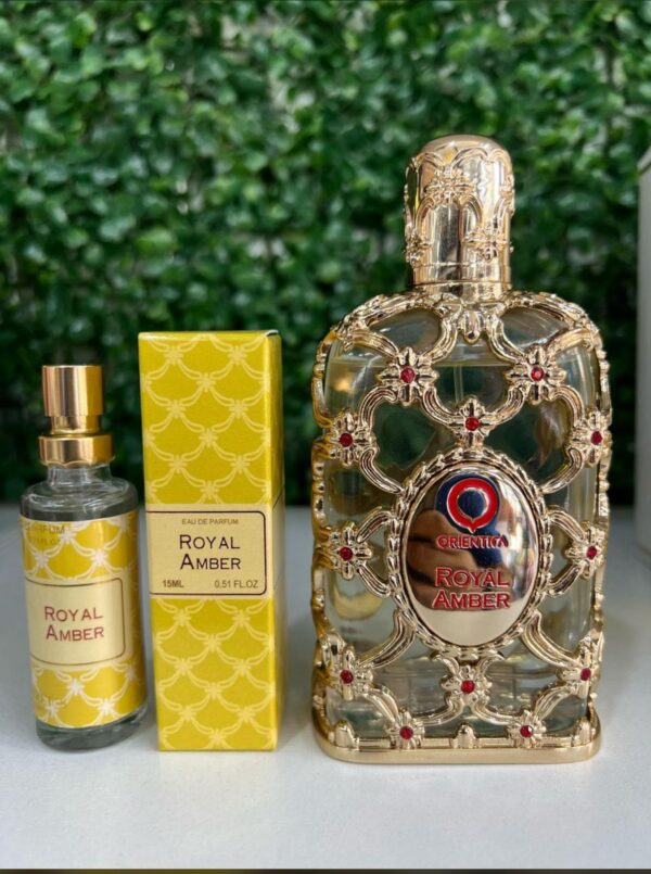 Royal Amber Miniatura 15ml - Perfume Árabe