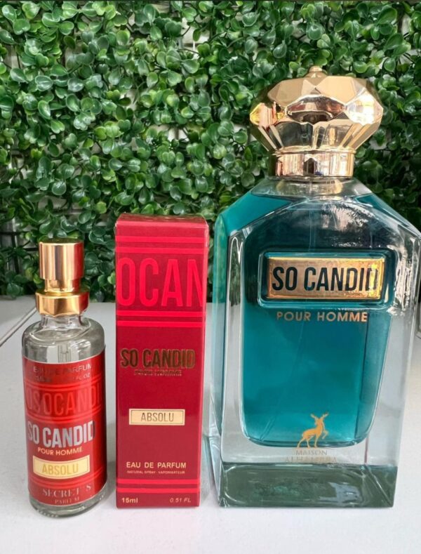 So Candio Miniatura 15ml - Perfume Árabe