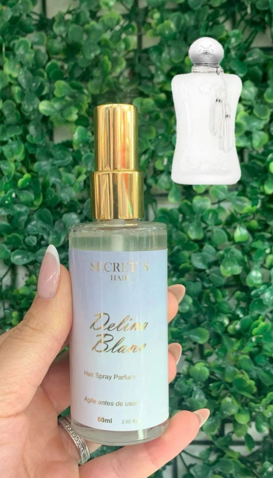 Perfume Capilar Secret's Hair Delina Blanc 60ml